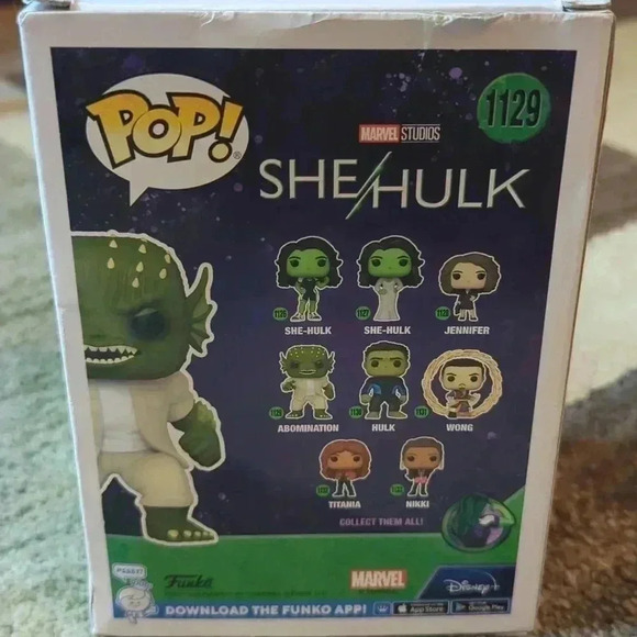 FUNKO Pop Marvel She-Hulk 1129 Abomination - Picture 3 of 3